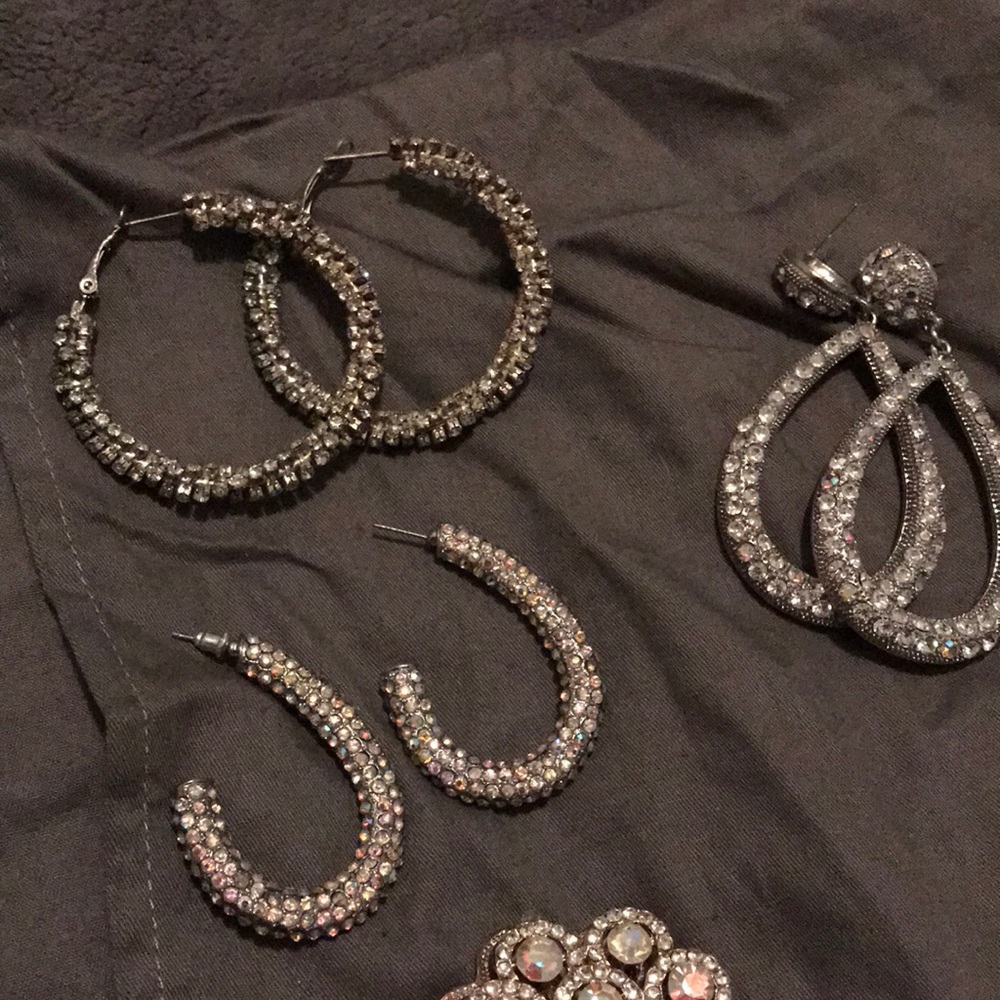 Crystal earrings